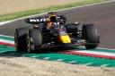 Max Verstappen was frustrated during second practice at Imola (Luca Bruno/AP)