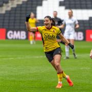 Dre Georgiou celebrates getting the Golden Girls off to a flyer.