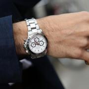 Aru admitted to stealing a watch worth over £1,000 as well as clothes and a man bag (stock watch image).