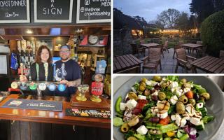 Landlords Kris and Bobbi Prowse have shared the new menu at The Three Crowns.