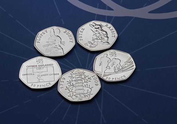 Watford Observer: The rarest 50p designs have been revealed