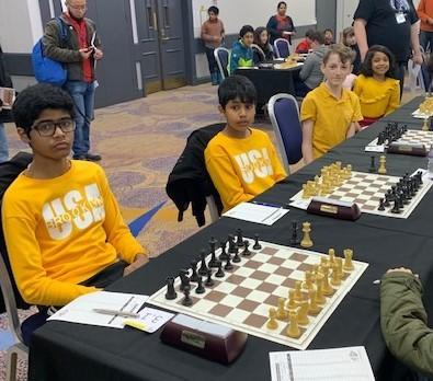 Watford Chess Club at the National Junior League.