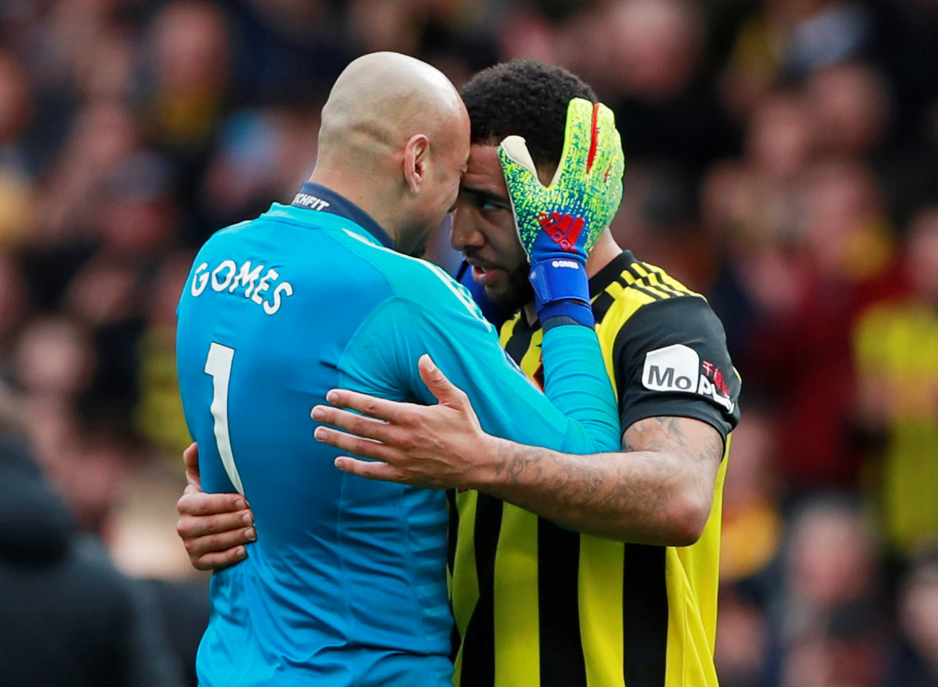 Heurelho Gomes tells Troy Deeney Watford cannot afford to be without him