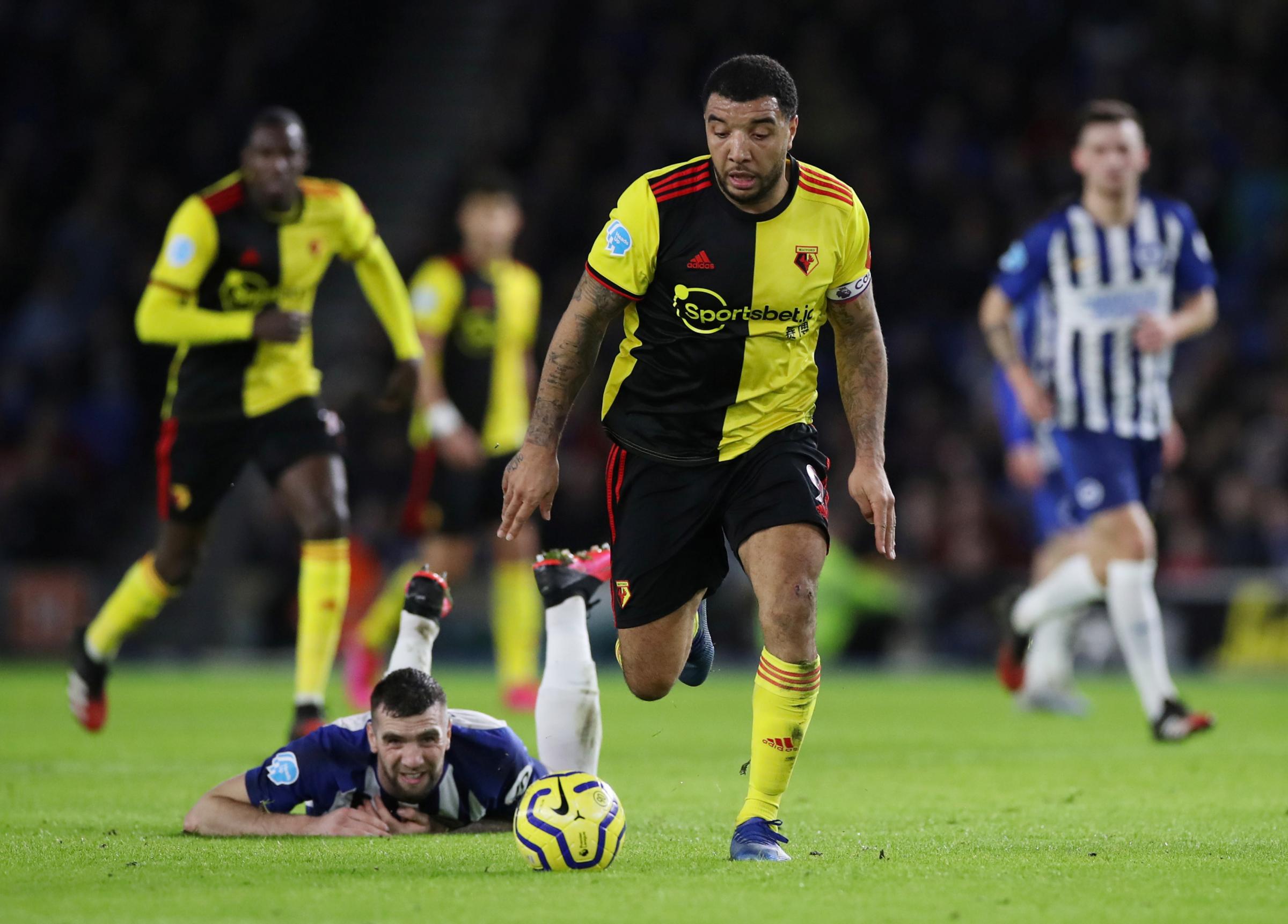 Watford's Troy Deeney is reportedly in line for a presenter's job at Talksport