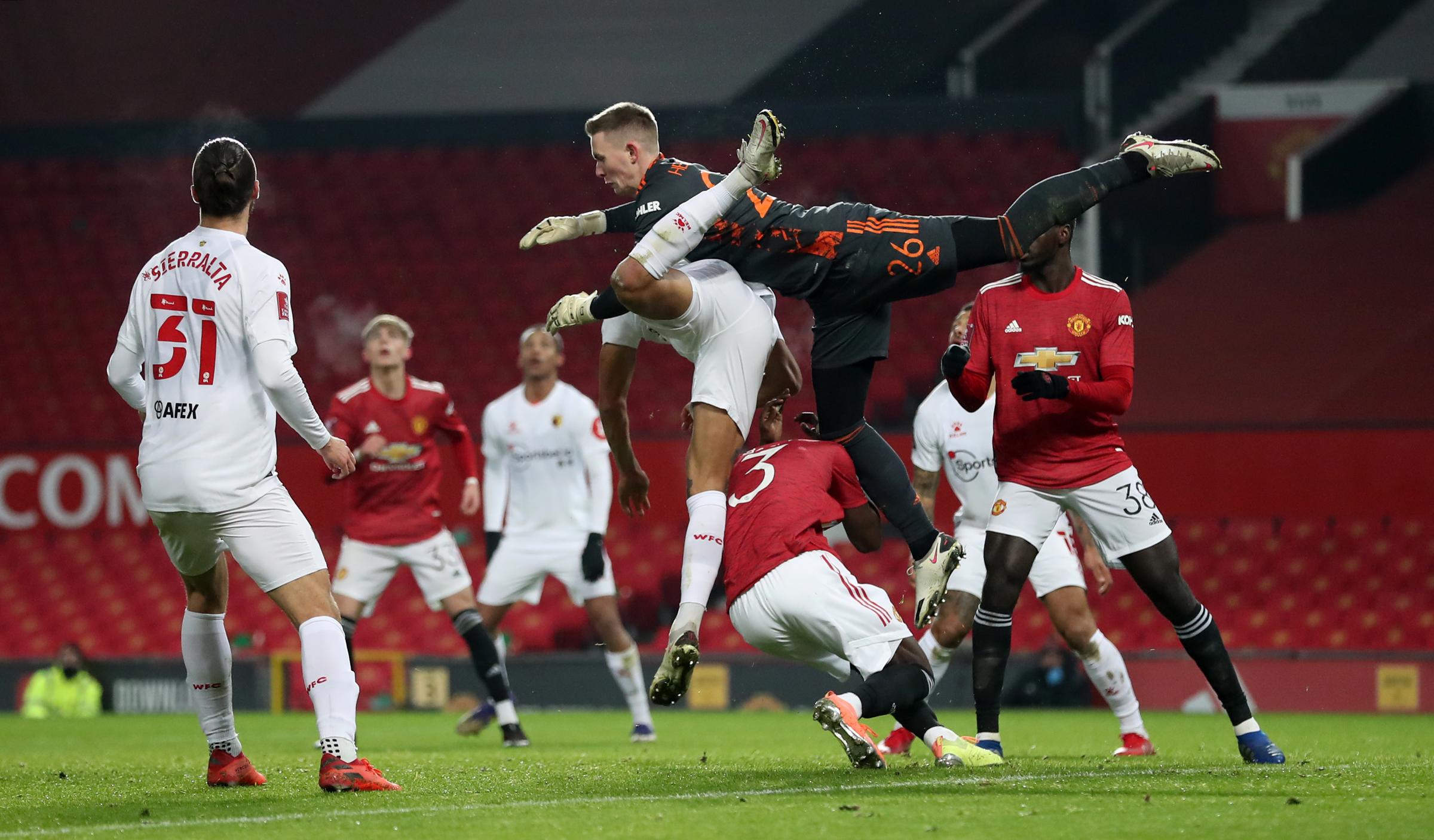 Watford beaten by Manchester United in FA Cup third round