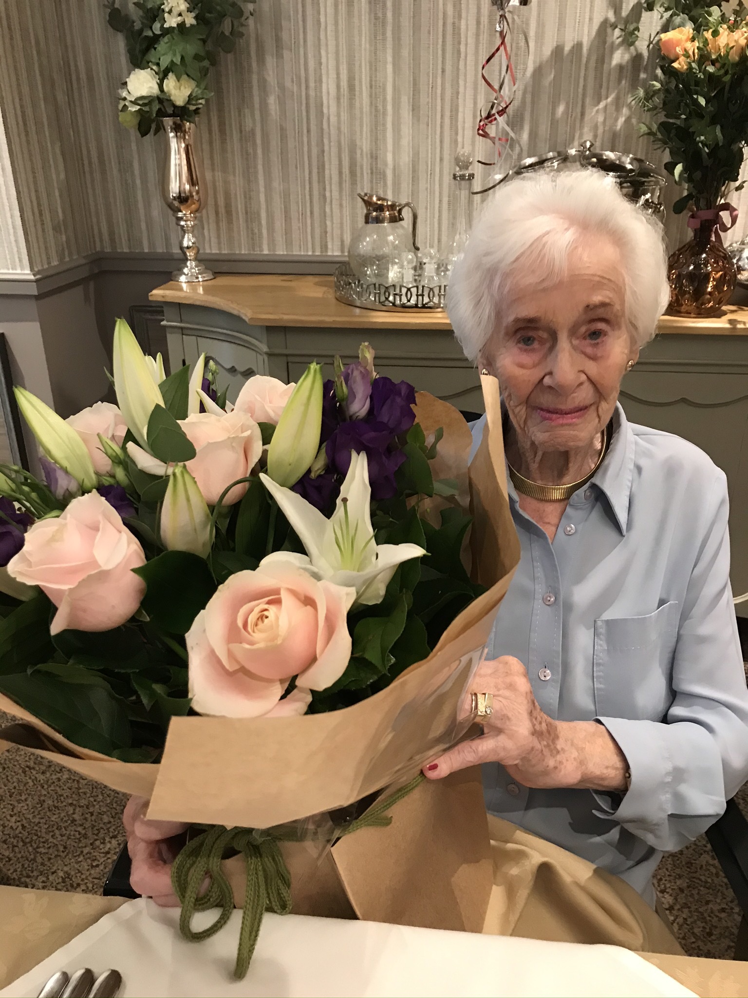 Lore Lucas turned 101 in January