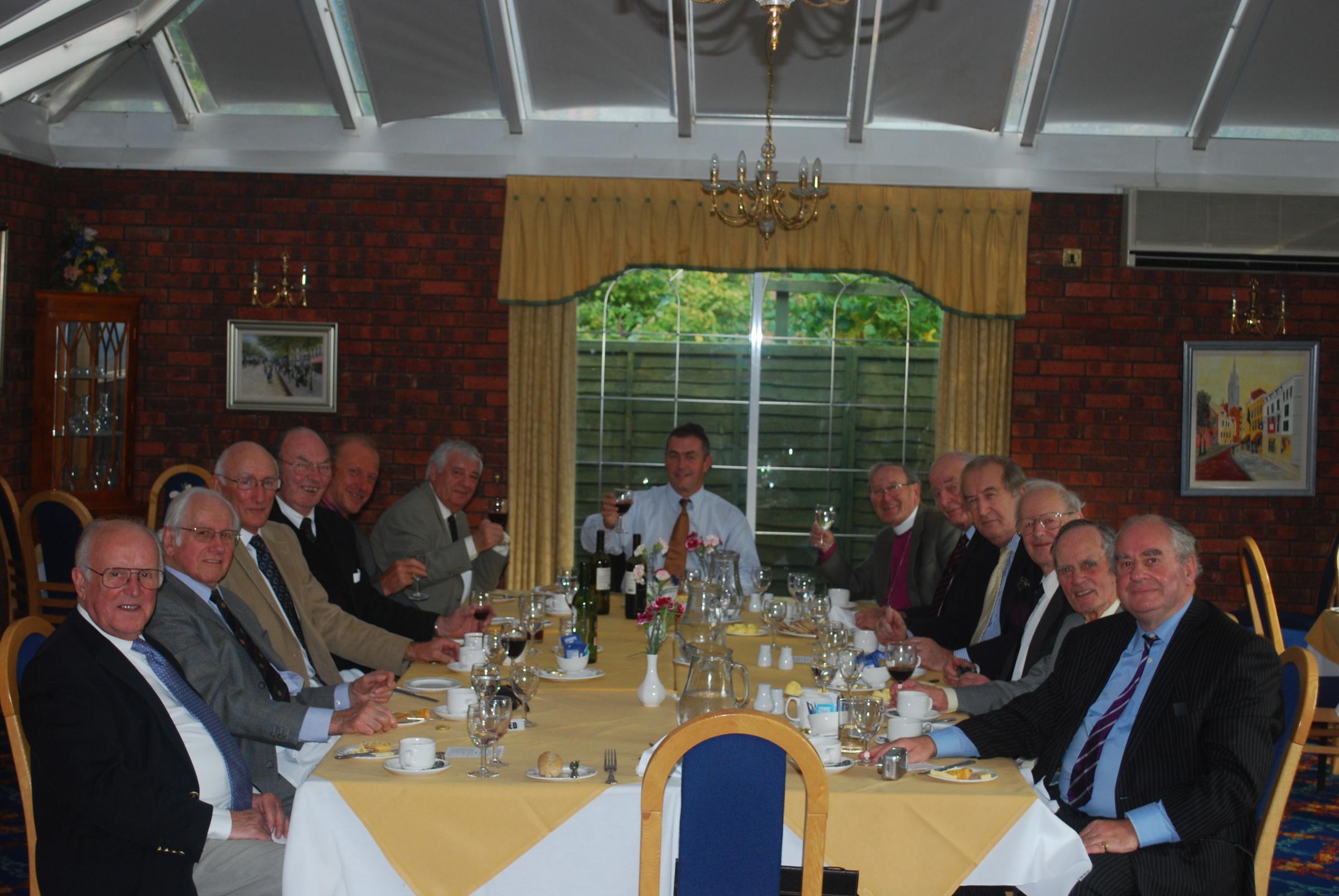 John with the Chairman and Vice Presidents in 2012 
