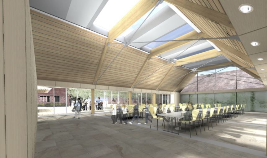 Proposed dining hall