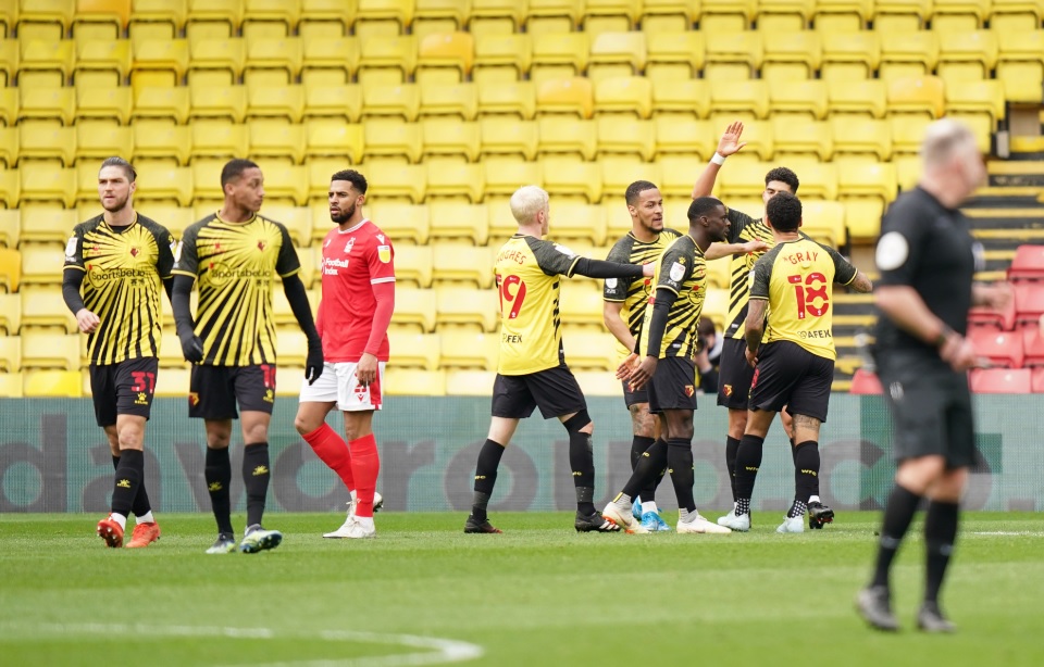 Watford players rated after beating Nottingham Forest