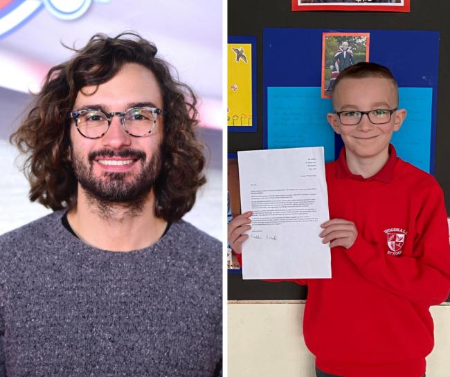 Freddie Arnold wrote a letter to Joe Wicks, and had a fantastic response (Photo: PA / UGC)