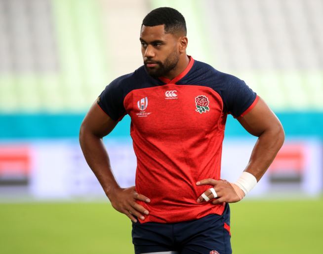 Englands Joe Cokanasiga, who has called on the Government to halt its betrayal of Commonwealth members of the armed forces. Credit: PA