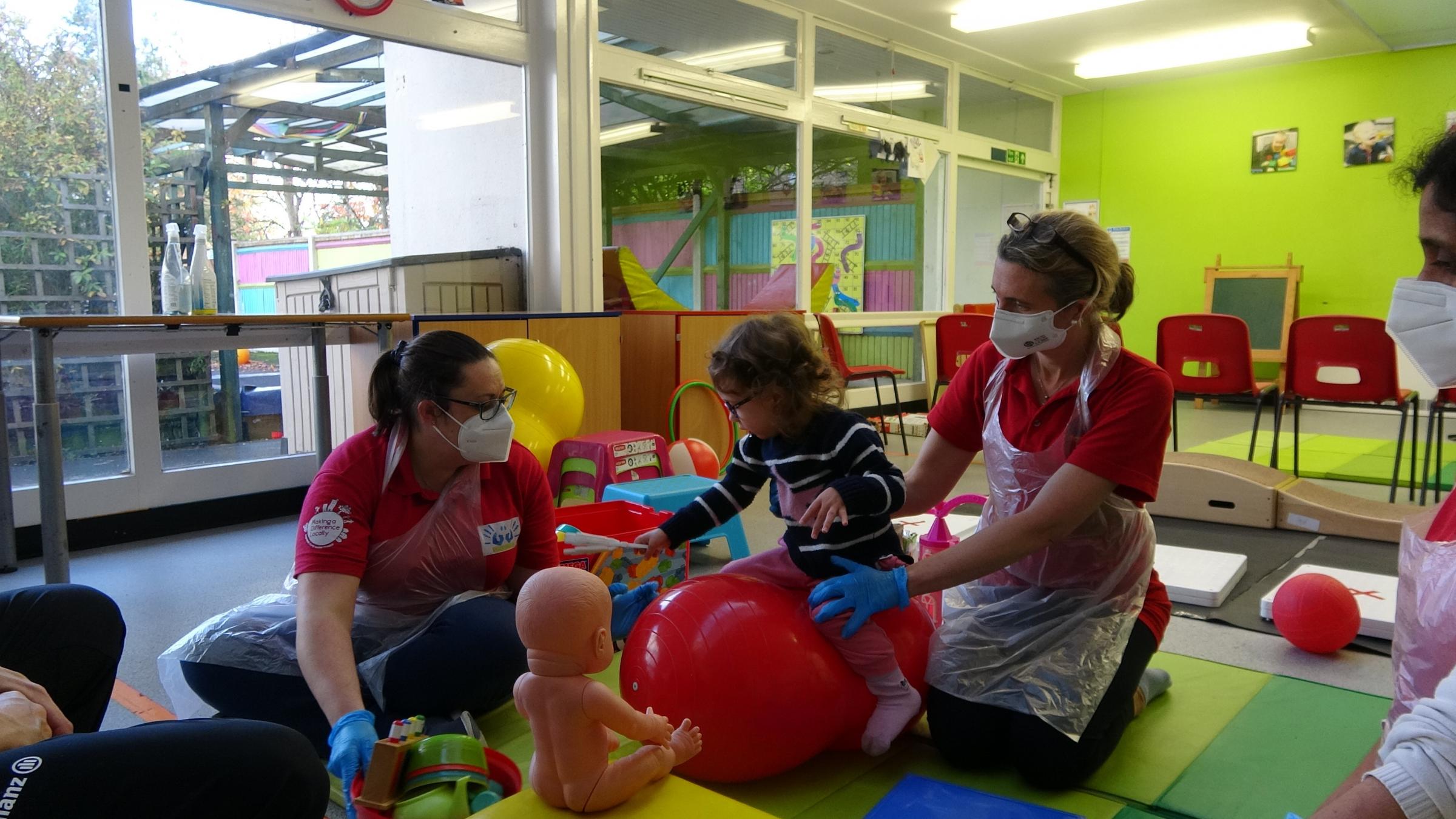 Playskill provides free expert therapy and support in a playgroup setting for children living with a disability. 