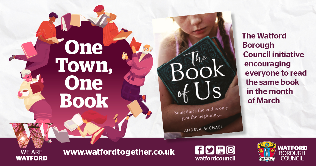 The Book of Us is the subject for One Town One Book this year
