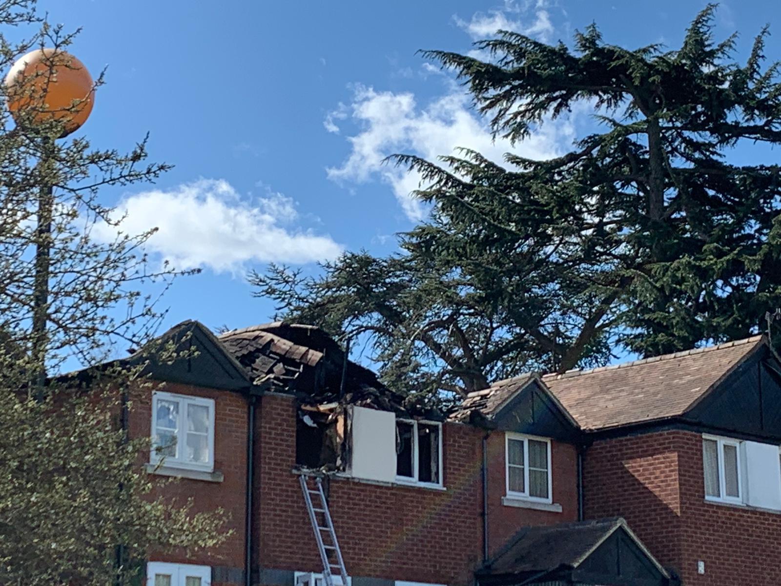 Houses faced severe damage from the fire (Photo: Nathan Louis)