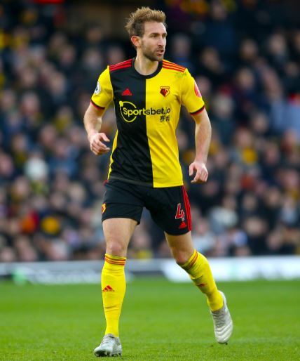 Craig Dawson pictured playing for Watford. Credit: PA