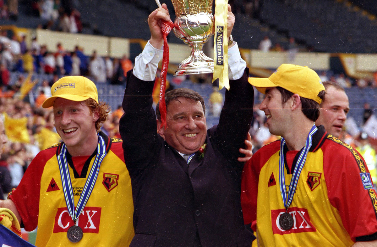 Graham Taylor returned to Vicarage Road to guide Watford to the top-flight of the English game for a second time