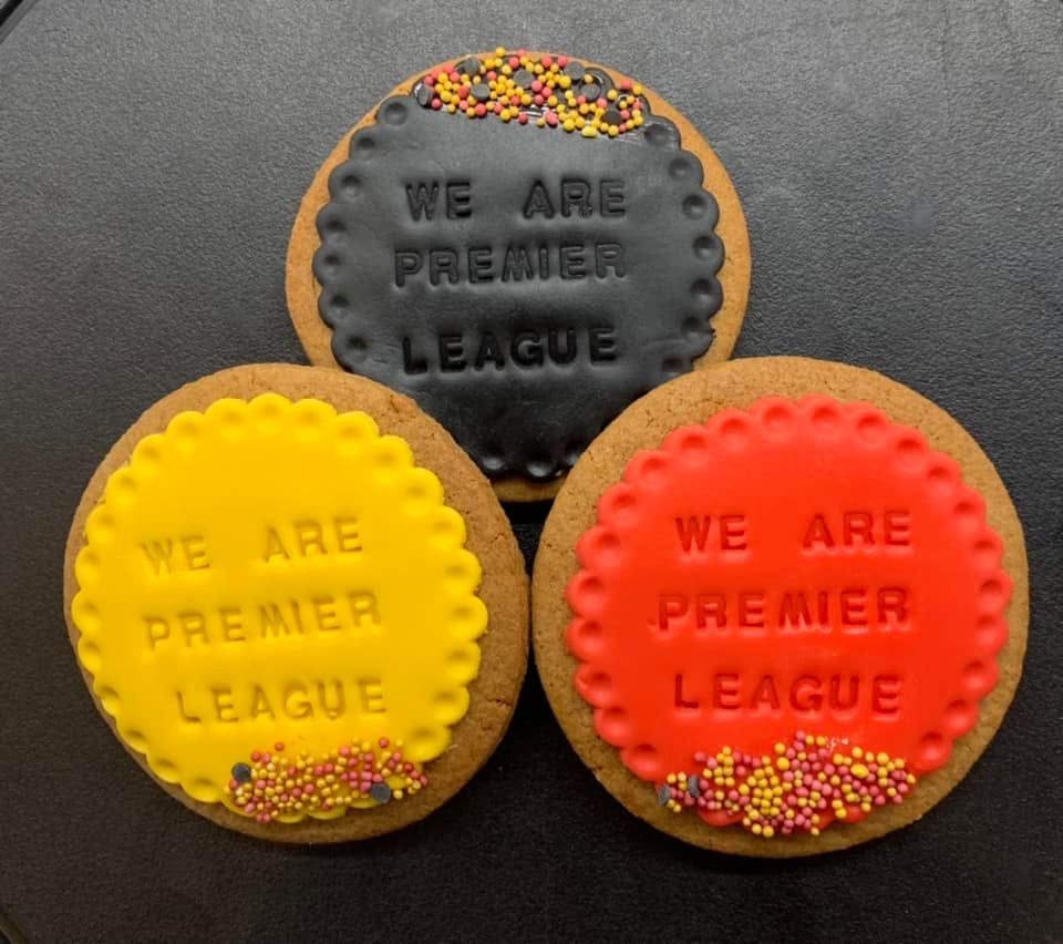 Celebratory promotion biscuits