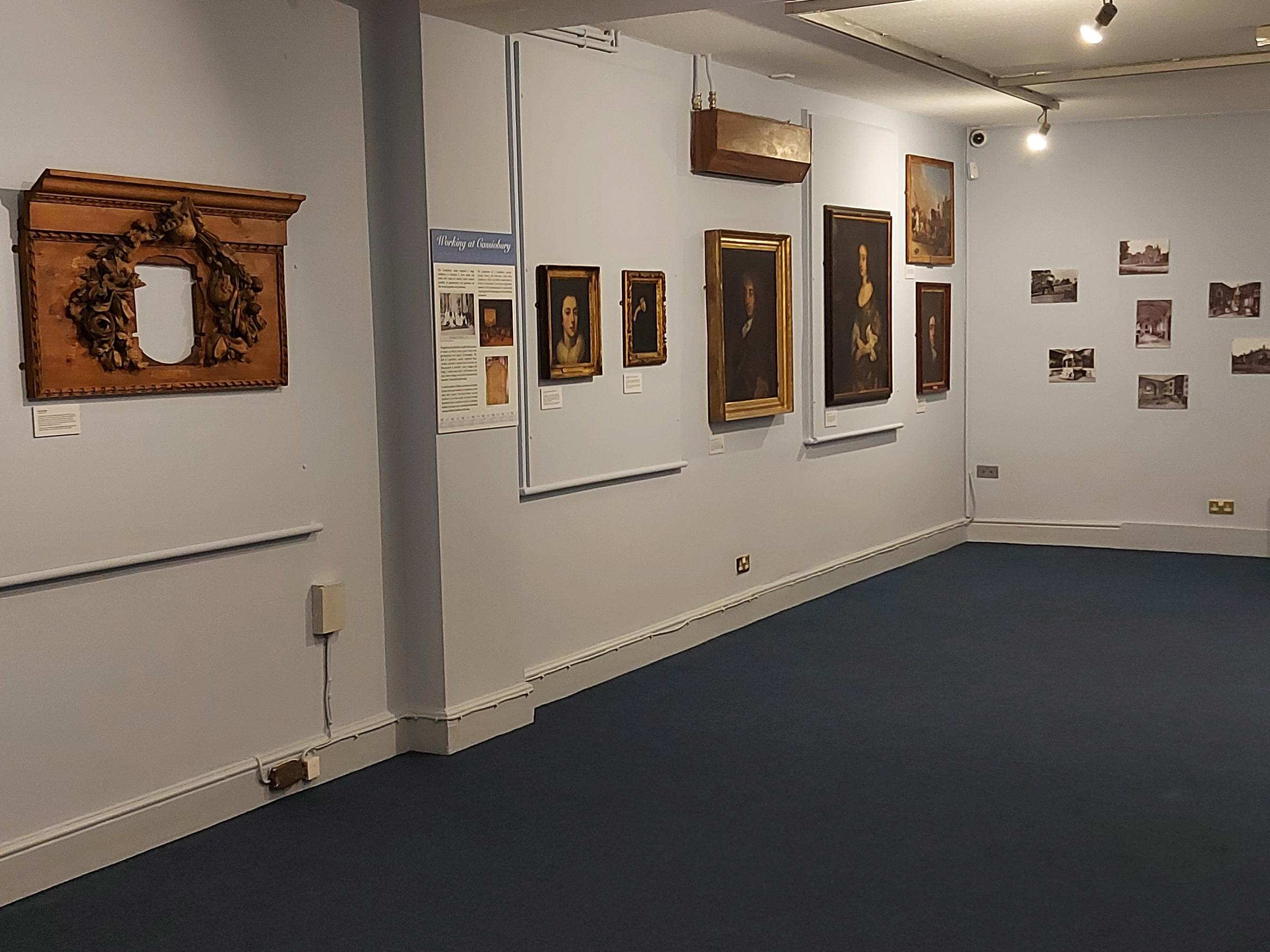 The refurbished Cassiobury gallery