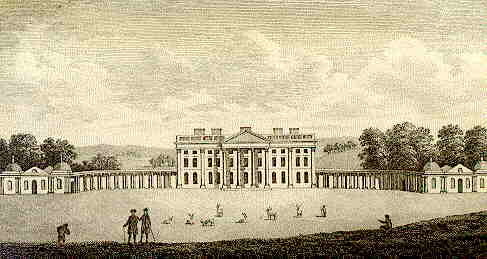 Moor Park Mansion in 1787