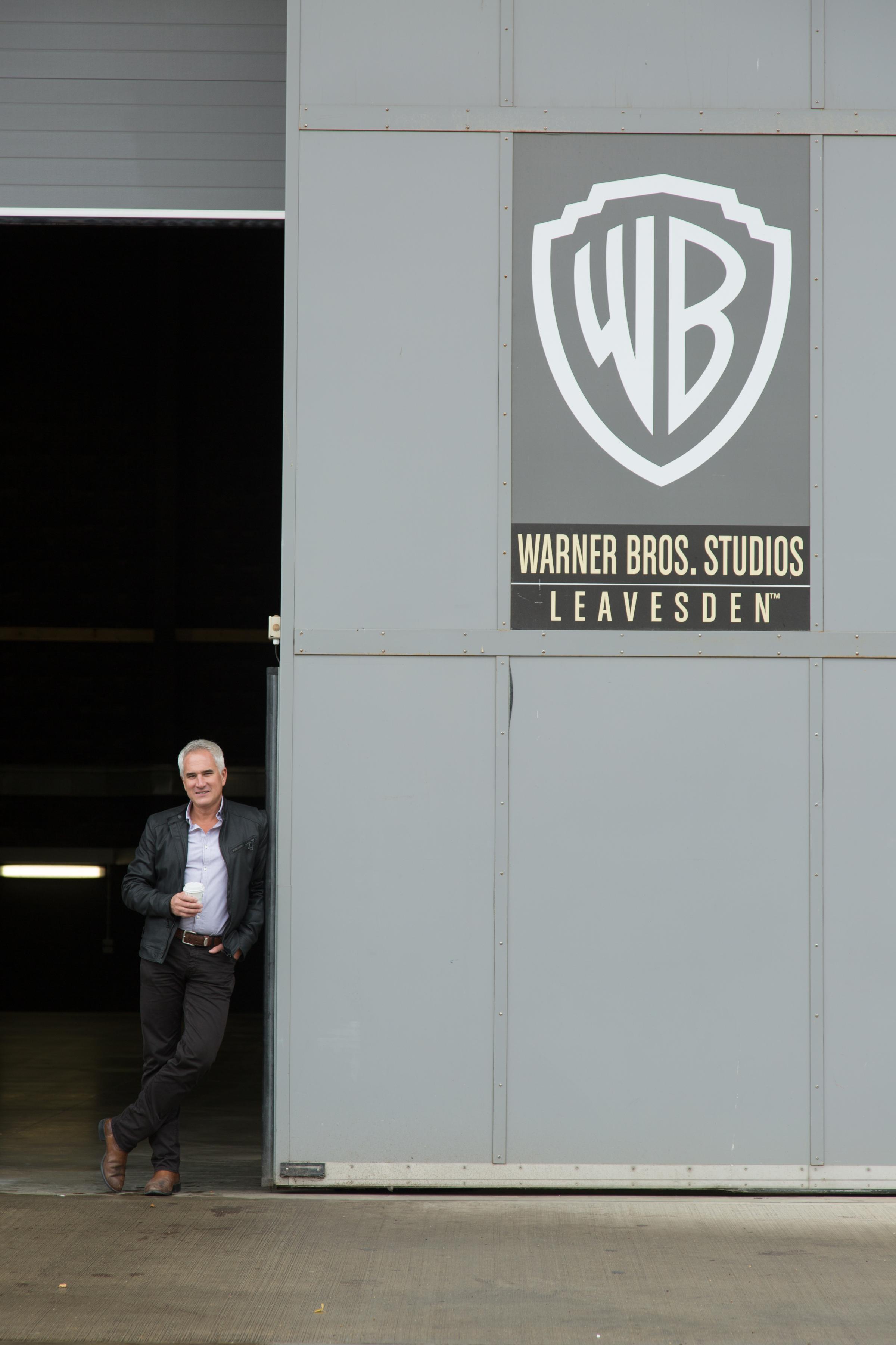 Dan Dark was back at Warner Bros. Leavesden on a visit from America