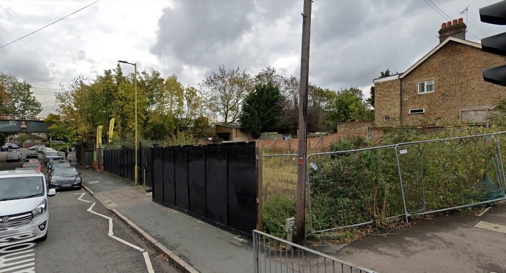 The garages at Balmoral Road are now disused (Photo: Street View)