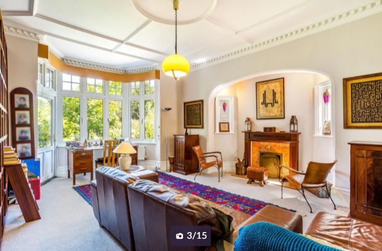 One of three reception rooms. Credit: Zoopla
