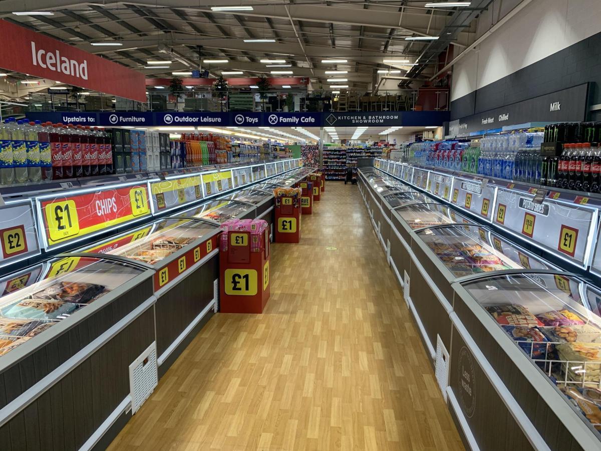 An Iceland department at The Range in Bournemouth. Credit: Bournemouth Echo