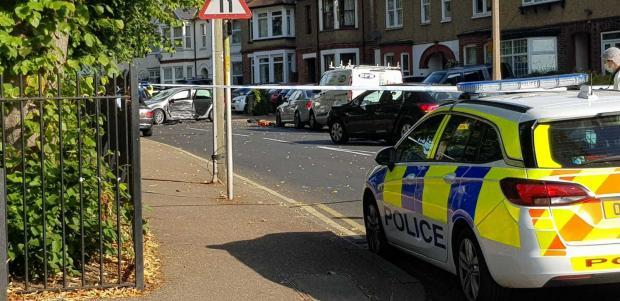 Watford Observer: The scene of the stabbing in Gammons Lane, Watford