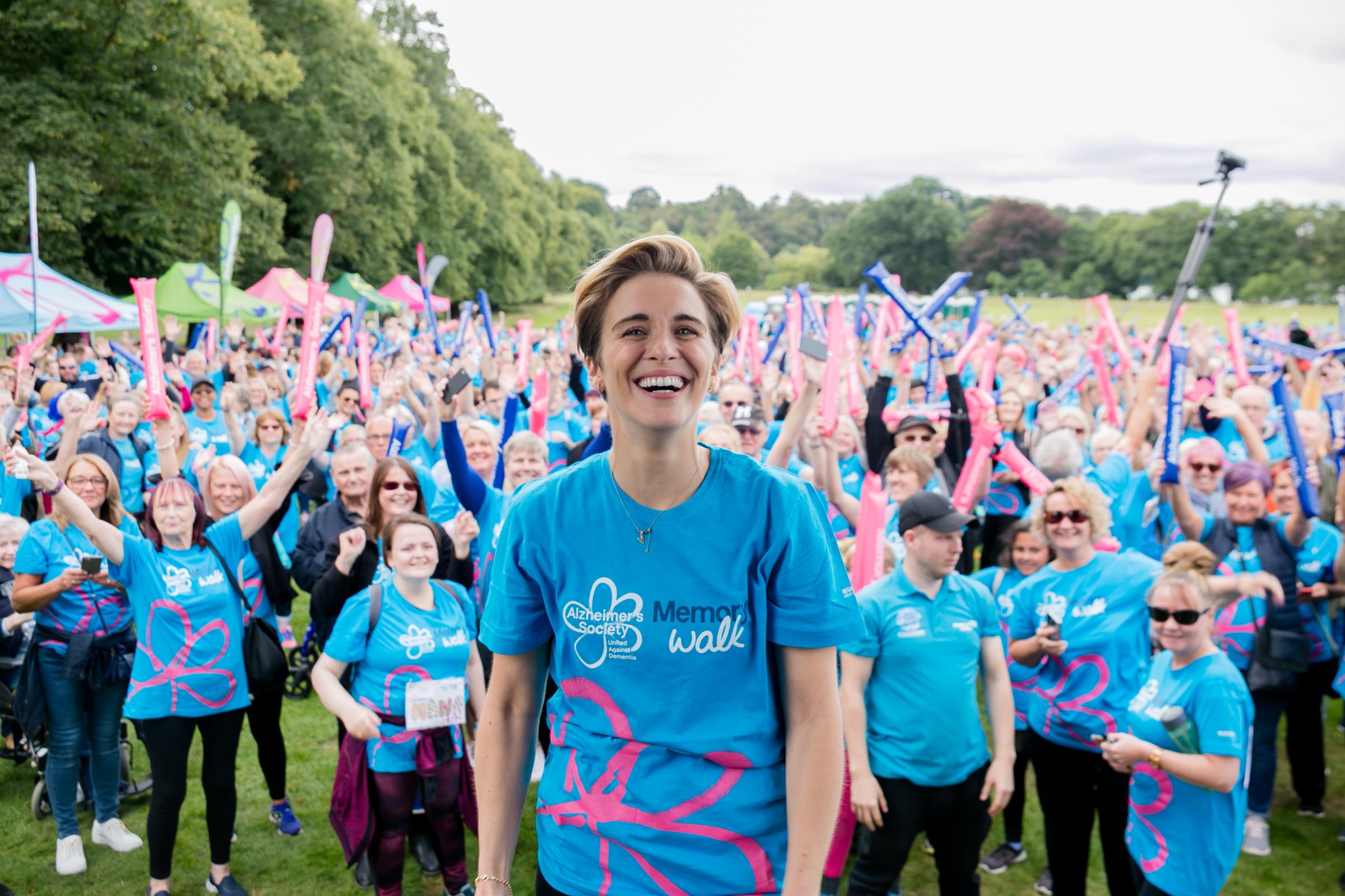 Line of Duty star Vicky McClure supports Alzheimer's event in Cassiobury Park - Vimarsana News