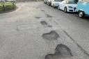 The number of insurance claims for damage caused by potholes has risen by 390 per cent in three years.