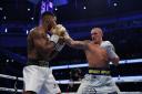 Anthony Joshua was beaten by Oleksandr Usyk last month. Picture: Action Images