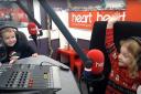 Darcy and Thomas from St Albans appeared on Heart Radio after donating their birthday presents to Atria Watford's campaign. Picture credit: Heart Radio.