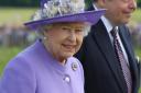 THE QUEEN VISITS HATFIELD HOUSE