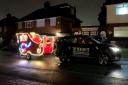 The Bushey & Oxhey Round Table and Ladies Circle Santa sleigh float