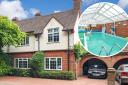 Take a look inside this home in Watford with a swimming pool on sale.