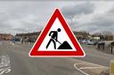 The emergency road works are in place at the junction of St Albans Road and Garston Lane.