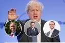 Watford's Labour, Conservatives and Liberal Democrats have voiced their views on Boris Johnson since the partygate report was released.