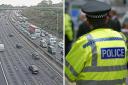 Police confirmed there was a multivehicle crash on the M25 near Watford this morning.