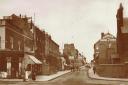 St Albans Road at the junction with Langley Road to the left c1910