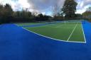 South Oxhey Playing Fields' new tennis courts.