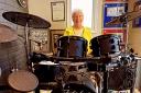 Ann Phillpot learned to play the drums in her 70s - and has now passed an exam with merit