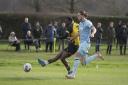 Michael Adu-Poku slots home his first goal against Bournenouth.