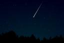A stock image of a meteoroid similar to the one seen tonight