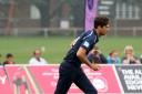 Steven Finn in action for Middlesex against Hampshire. Picture: Action Images
