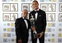 Bobby Barnes with Virgil van Dijk at last year's PFA Awards. Picture: Barrington Coombs/PA Wire