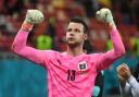 Daniel Bachmann played for Austria as they beat North Macedonia. Picture: Action Images