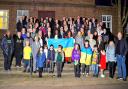 Members of Watford Borough Council and the local community united in their support for Ukraine at a council meeting last year.