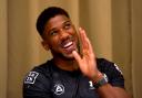Anthony Joshua has been able to get away from the pressure in the build up to Saturday's showdown in Saudi Arabia. Picture: PA