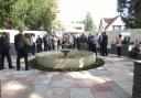 The remembrance service will be held at the Peace Garden in Stanborough Park. Picture: Newsquest