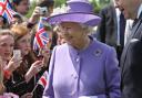 The Queen visits Hatfield House